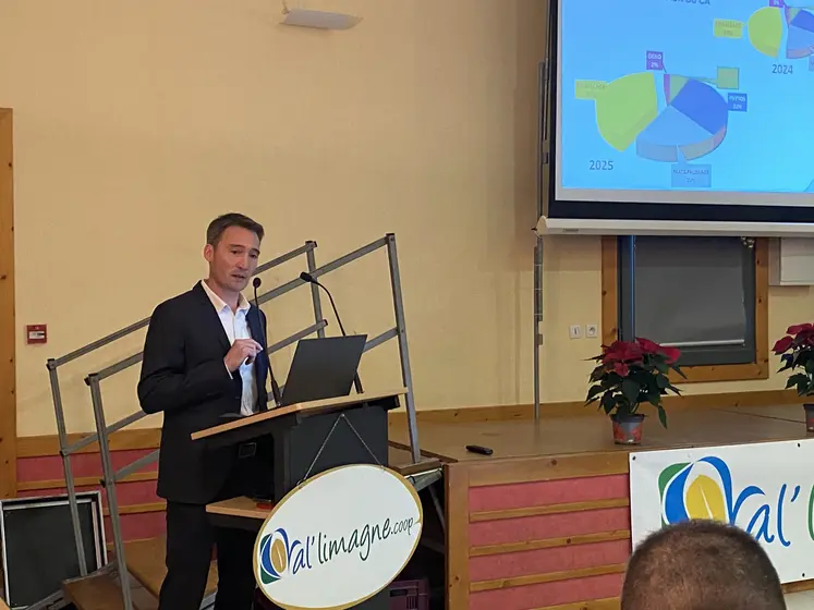 Vincent Bertholier, directeur de Val'Limagne.coop.