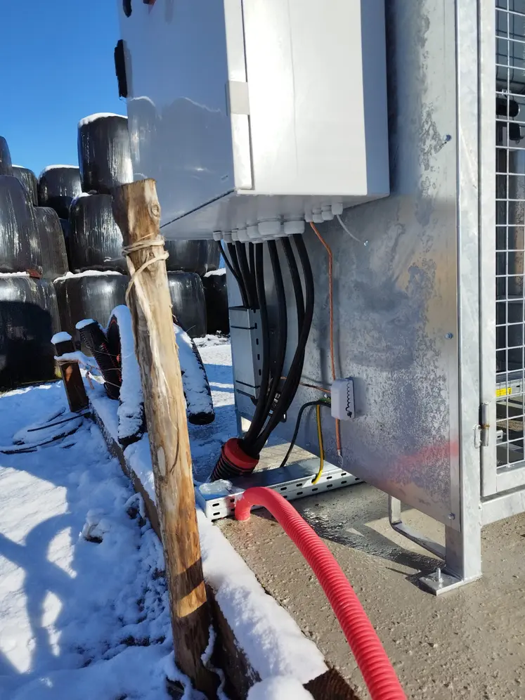 mise à la terre de l'onduleur