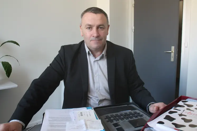 Yannick Fialip, président de la Chambre d'agriculture 43