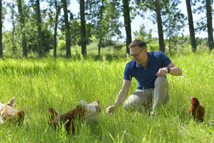 Frédéric Mally, dirigeant du Clos Mally