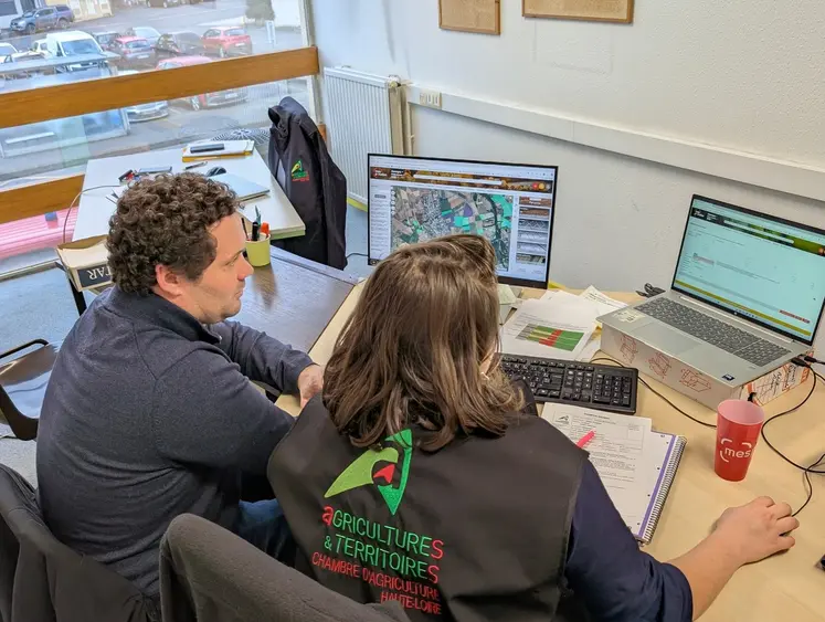 L'abonné à MesParcelles peut bénéficier d'une à deux visites annuelles de la part d'un conseiller Chambre d'agriculture.