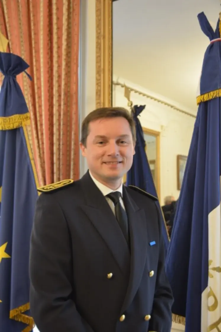 Jean-Philippe Legueult, préfet de la Creuse.