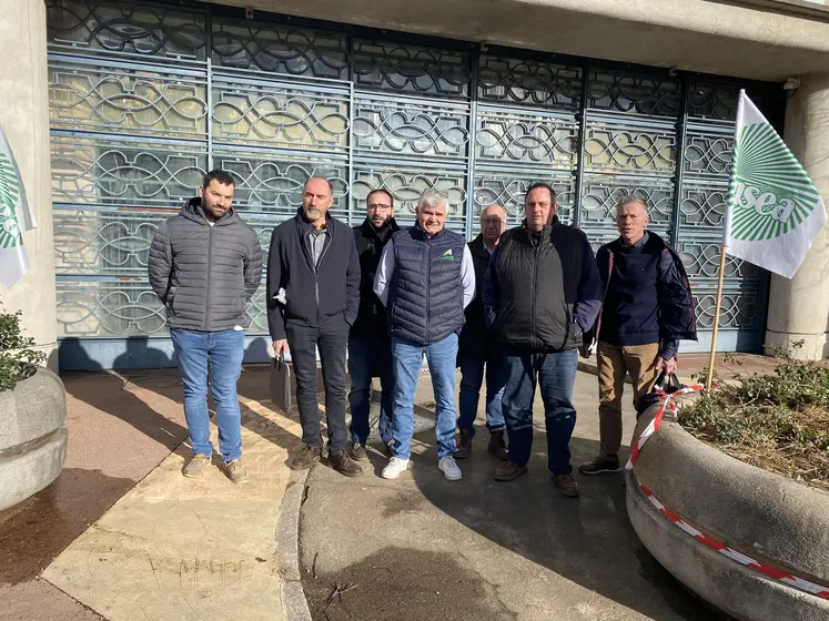 une délégation a été reçue à la préfecture de l'Allier