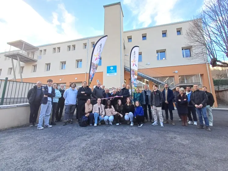 Le bâtiment Pôle supérieur de l'ISVT de Vals-près-Le Puy, a été inauguré le 6 février dernier.