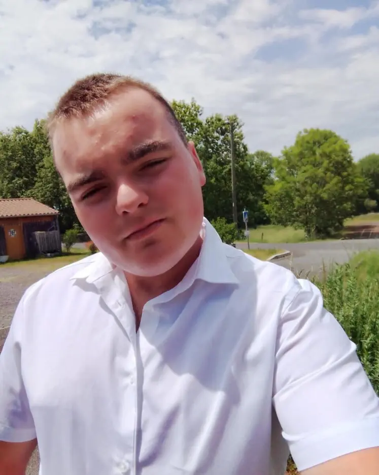 Jérémy Tallobre, nouveau président du canton de Cayres.