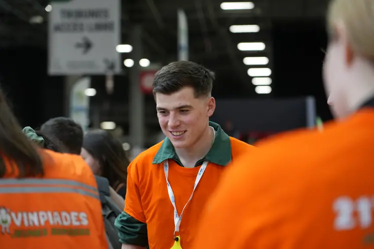 Alexandre Delabre du lycée Brioude Bonnefond en Haute-Loire, qui termine 3ème sur 40. 