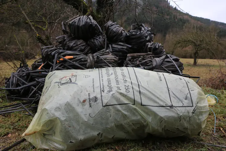 Collecte expérimentale de plastiques agricoles maraichers en Lozère