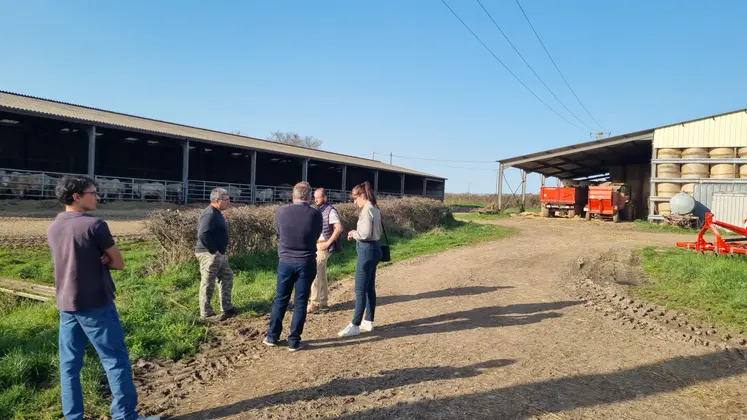 À Saint-Victor, chez Gilles Tailhardat.