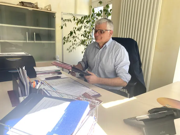 Christophe Jardoux, président de la Chambre d'agriculture de l'Allier