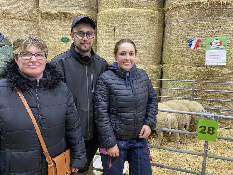 Nicolas Grouy et sa famille