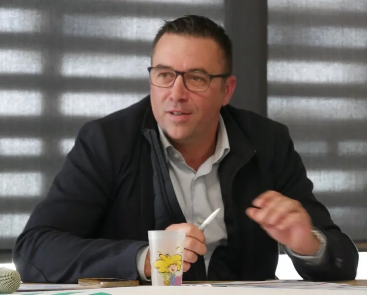 Yohann Guédon nouveau président de la FNSEA Nouvelle-Aquitaine.