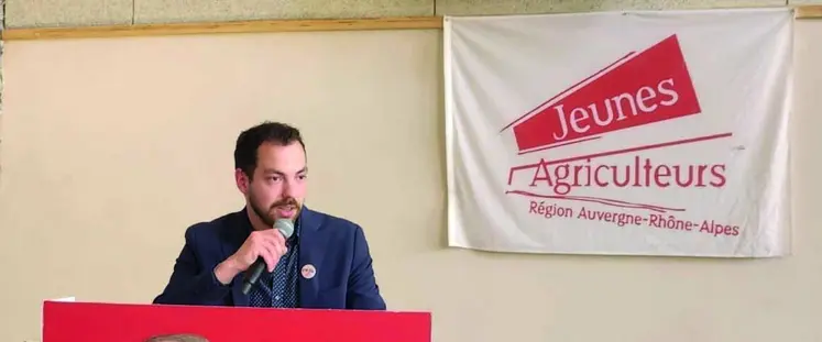Guillaume Léger, éleveur laitier de Haute-Savoie a été élu président de Jeunes agriculteurs Auvergne-Rhône-Alpes, lors de l’assemblée générale du vendredi 10 avril, en Ardèche. 