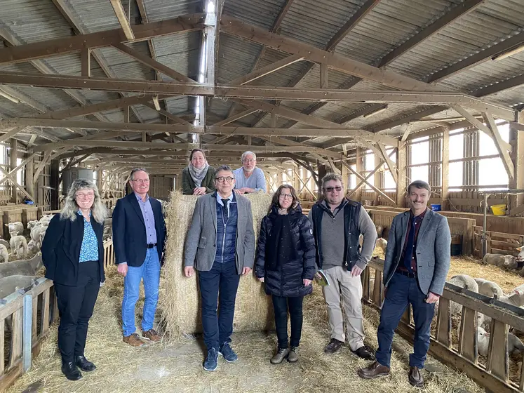 photo de groupe organisateurs Agrinnov'