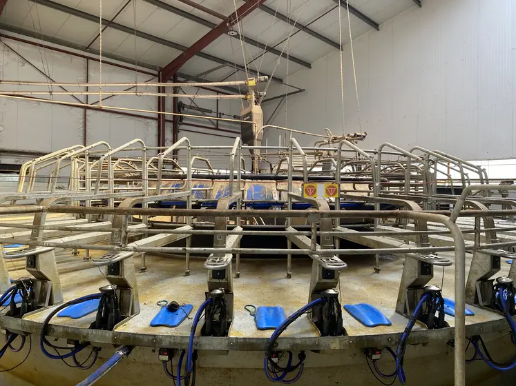 système de traite ROTO E100 DeLaval