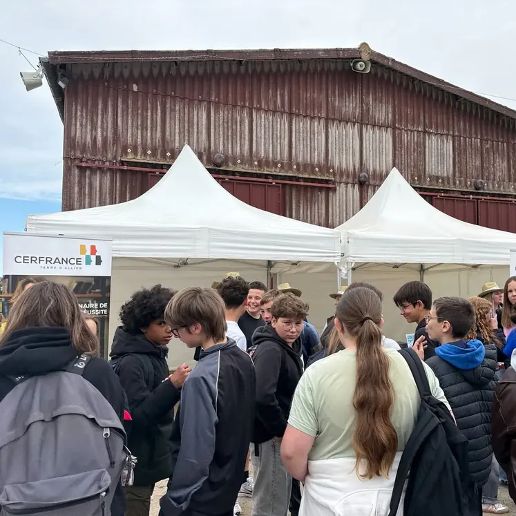 stand de Cerfrance Terre d'Allier