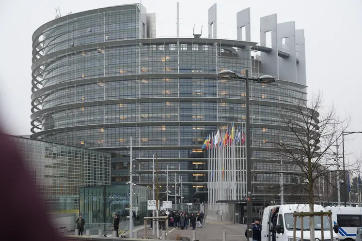 Le Parlement européen à Strasbourg.