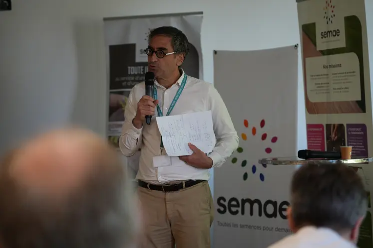 Jean-Yves Bechler, président de l’INRAE Clermont-Auvergne-Rhône-Alpes.