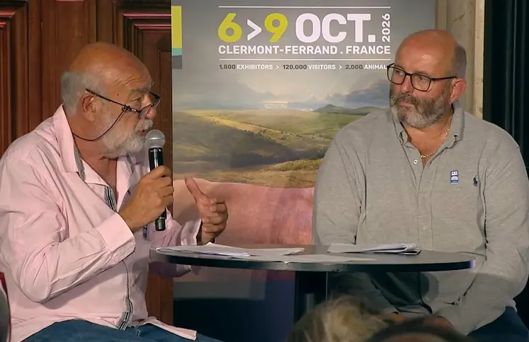 Philippe Kahn et Bruno Dufayet.