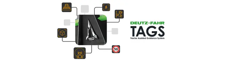 SDF FRANCE - DEUTZ-FAHR - TAGS (Tractor Assisted Guidance Systems).