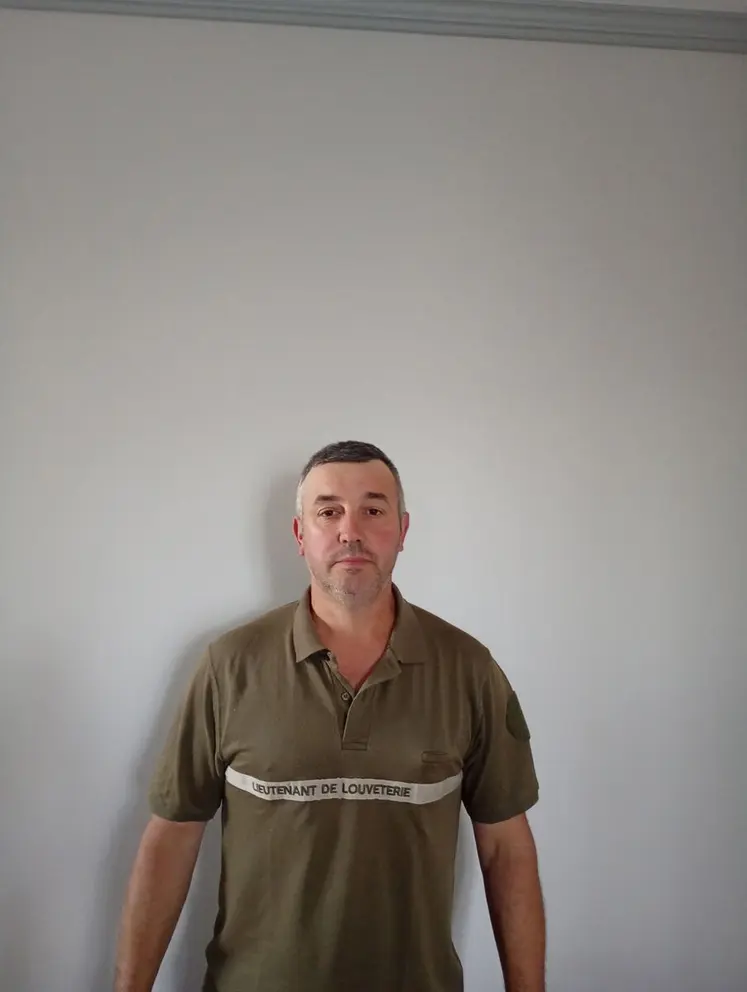 Sylvain Ytournel, président de l'association des lieutenants de louveterie du Puy-de-Dôme