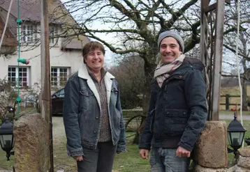 Annick et Jonathan Locquet font vivre la Chèvre-feuille à Montilly