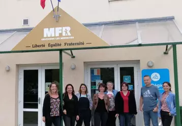 L'équipe enseignante de la MFR d'Escurolles