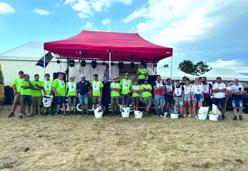 Ils étaient 12 participants lors du concours départemental de labour. 