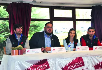 Pour Jocelyn Dubost, président de Jeunes agriculteurs Auvergne-Rhône-Alpes, les FRL marque la rentrée syndicale.