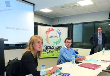 Le plan de filière France Terre de Lait a été présenté aux membres du Criel Alpes Massif central par la directrice du CNIEL, Caroline Le Poultier