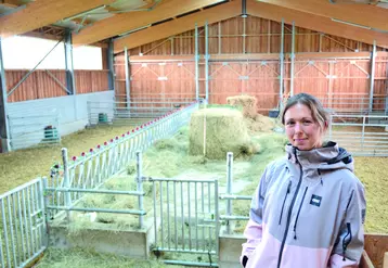 A Sugères (63), Eugénie Schaff a construit une chèvrerie.