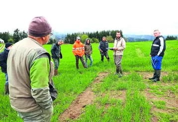 À plusieurs reprises dans l'année, l'ACM a réuni les agriculteurs des alentours de Celles-sur-Durolle pour de petits rallyes culturaux. 