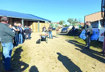 Parmi les sujets abordés, le projet alimentaire territorial sur le bassin de St-Eloy, mais aussi l’irrigation. 