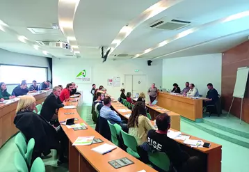 Le COTI du 5 mai dernier a rassemblé, à la Chambre d'agriculture du Puy-de-Dôme, la profession agricole et para-agricole, des élus locaux et l'enseignement agricole.