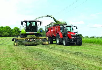 Les adhérents de la Cuma de Biollet ont constaté durant l'ensilage des rendements très hétérogènes selon les secteurs et les parcelles. 