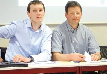 De gauche à droite : Frédéric Pelisse, président du SR Auvergne et Denis Bastard-Rosset, nouveau président de la fédération Auvergne-Rhône-Alpes et président du SR Rhône-Alpes.