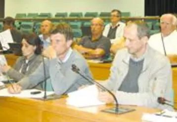 Réunion des éleveurs du berceau des races à viande, mardi dernier, à Aubière.