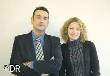Serge Bionnier (président Vivea 63) et Aurélie Cogneras (conseillère). « On sous-estime l’importance de la formation. Car, outre se perfectionner, l’agriculteur échange avec les autres, et çà, c’est capital » dit-elle.