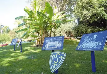 Au jardin Lecoq, cent photos racontent l’histoire de l’ASM.