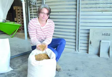 Lucile Comptour, fondatrice et gérante de la Malterie des Volcans a ouvert son activité il y a moins d’un an, suite
au boom des micro-brasseries.