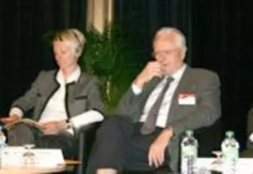 Table ronde sur l’attractivité du métier, à l’occasion du congrès national des entrepreneurs des territoires.