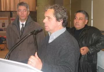 Jean-Louis Amat, sous-préfet d’Issoire, Gérard Renard, président de la Chambre d’Agriculture ont salué l’action des organisateurs de Terroir.