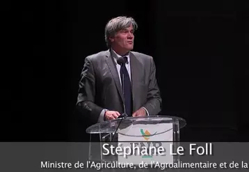 Stéphane Le Foll, ministre de l'agriculture, de l'agroalimentaire et de la forêt