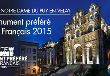 La ville du Puy-en-Velay s'enorgueillit de sa deuxième place au concours du Monument préféré des Français, avec sa Cathédrale Notre-Dame.