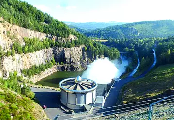 Le barrage de Naussac seulement plein aux 3/4 en début de saison inquiète la profession.