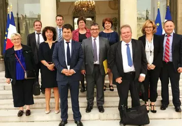 Les élus Creusois ont rencontré le président de la République Emmanuel Macron.