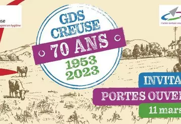 11 mars 2023 : 12es portes ouvertes GDS Creuse et Farago Creuse