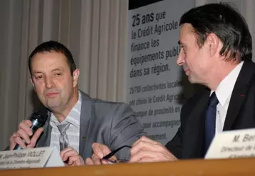 Pour le lancement du Corepaft, Jean-Philippe Viollet avait convié Claude Cochonneau, vice-président de l’APCA.