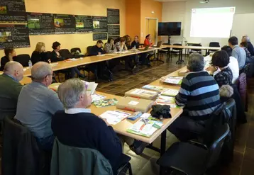 L’ensemble des partenaires été réunis aux Vaseix.