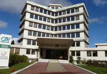 L'entrée principale de la Maison de l'économie, qui hébergera bientôt les 3 chambres Consulaires.