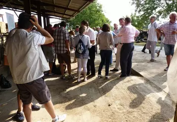 Les responsables syndicaux de la grande région étaient venus en nombre rencontrer le préfet.